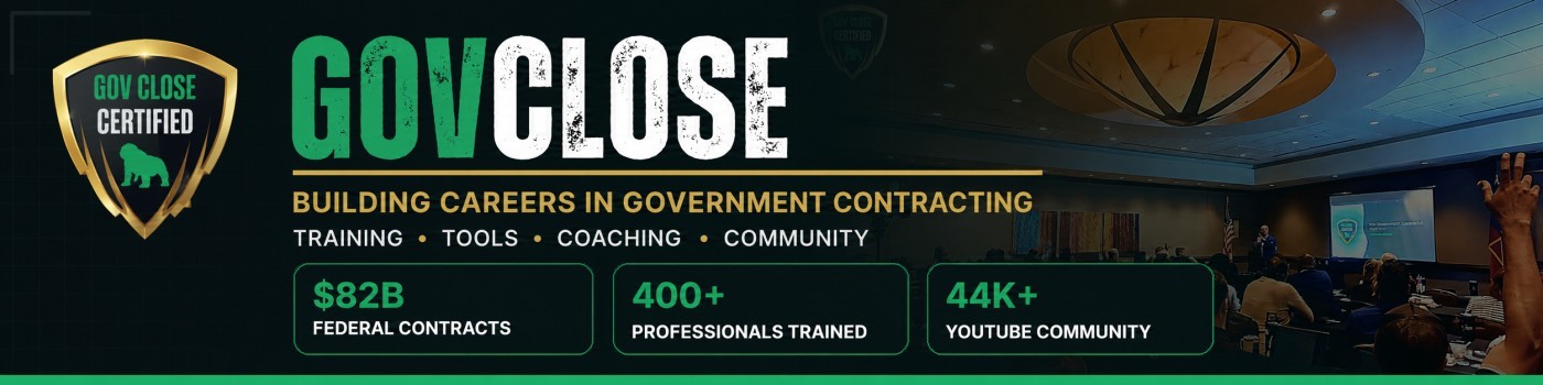 GovClose Certified - Building Careers in Government Contracting